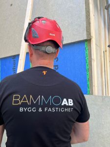 Byggnation på befintlig fasad